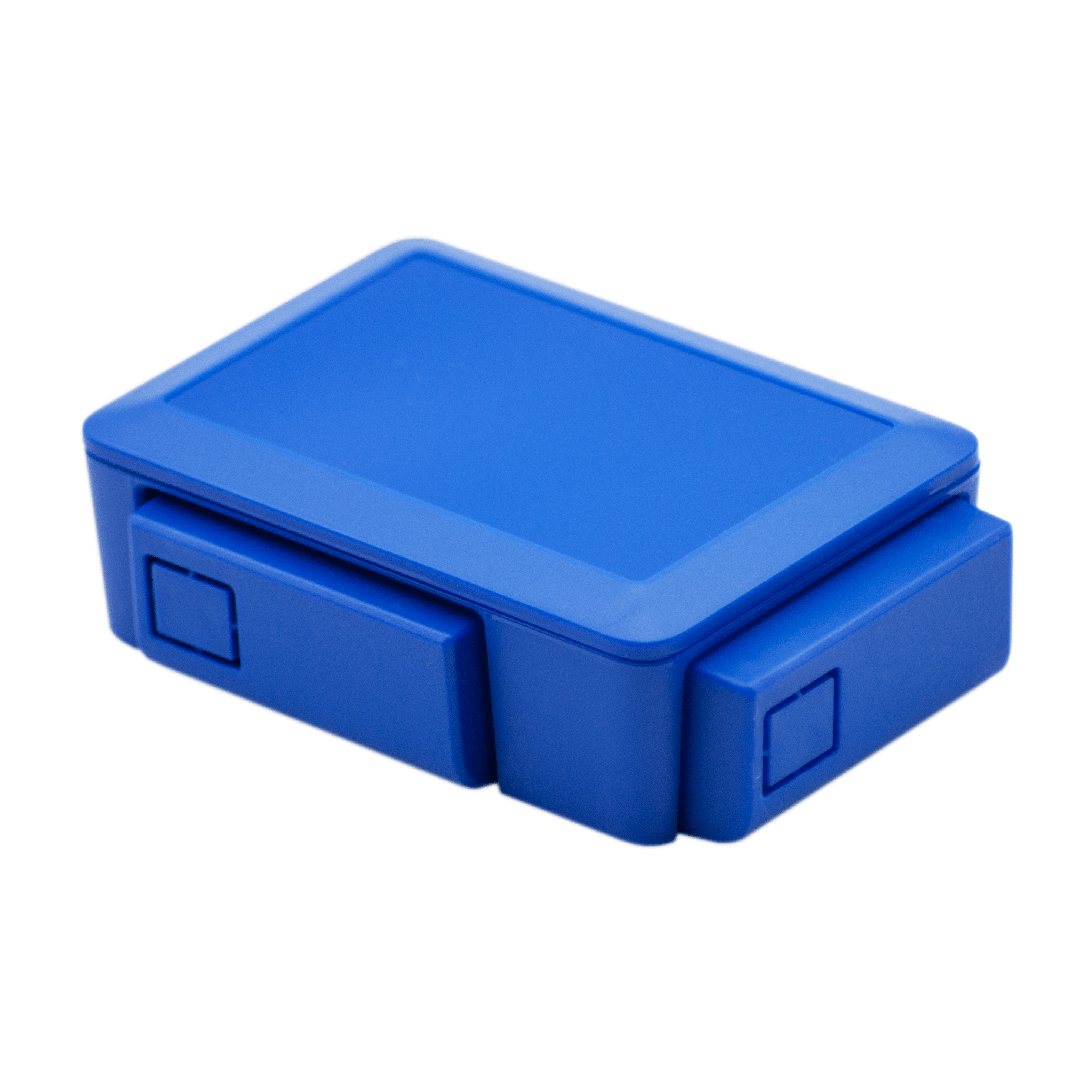 USB & HDMI Cover for Modular Raspberry Pi 3 Case - Blue - The Pi Hut