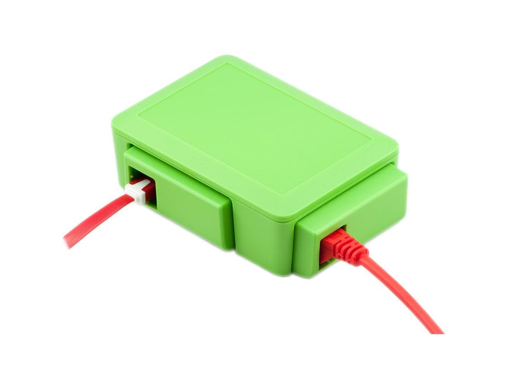 USB & HDMI Cover for Modular Raspberry Pi 3 Case - Green - The Pi Hut