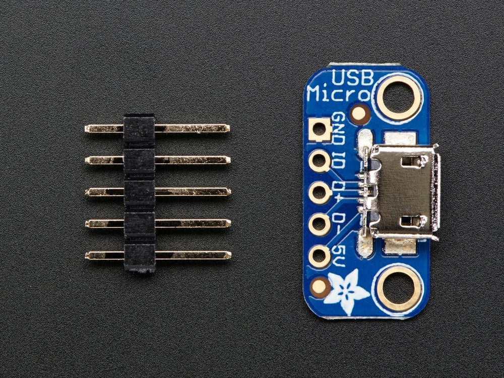 USB Micro-B Breakout Board - The Pi Hut