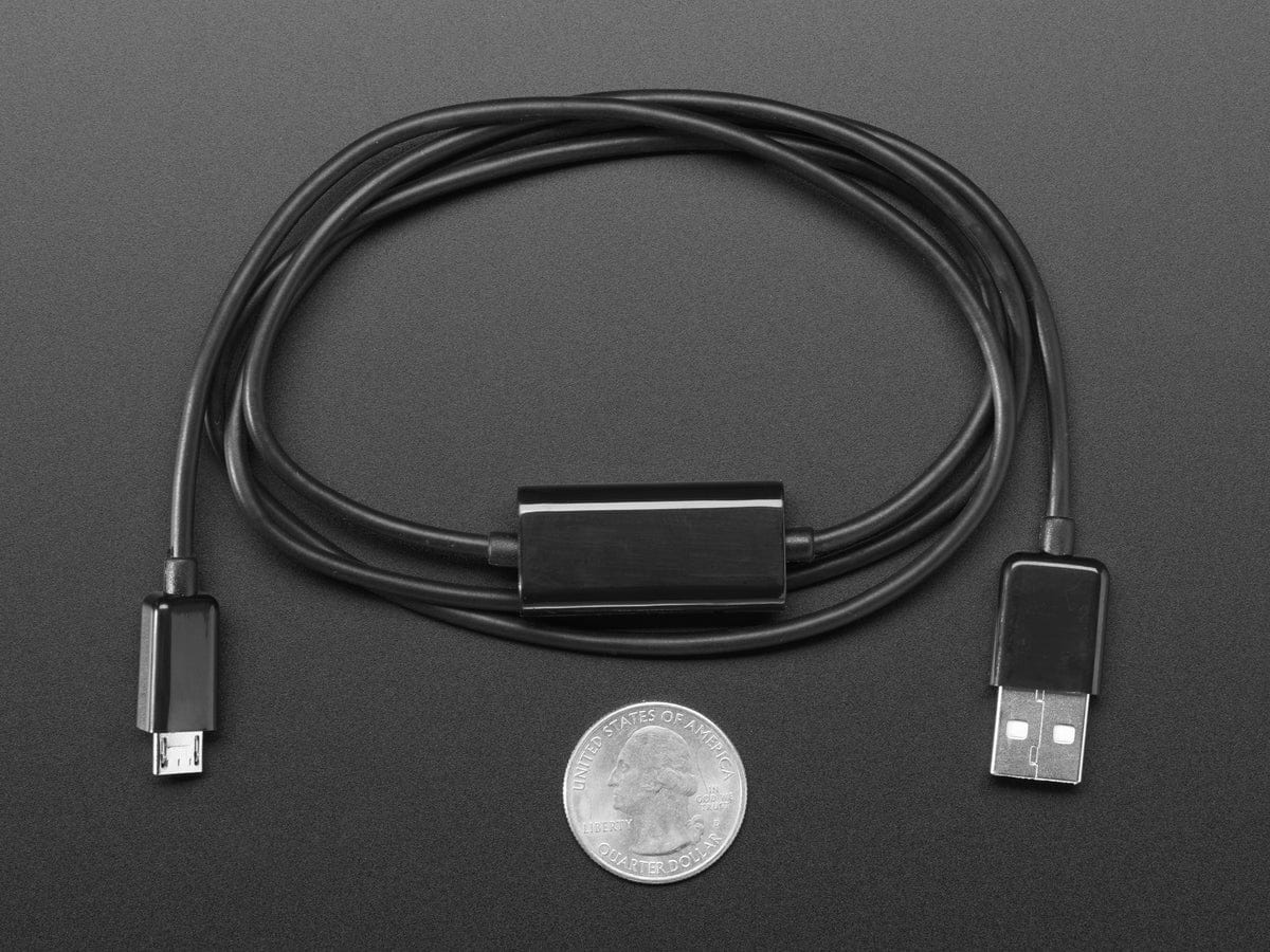 USB Micro B Cable with Data/Charge Sync Switch - The Pi Hut