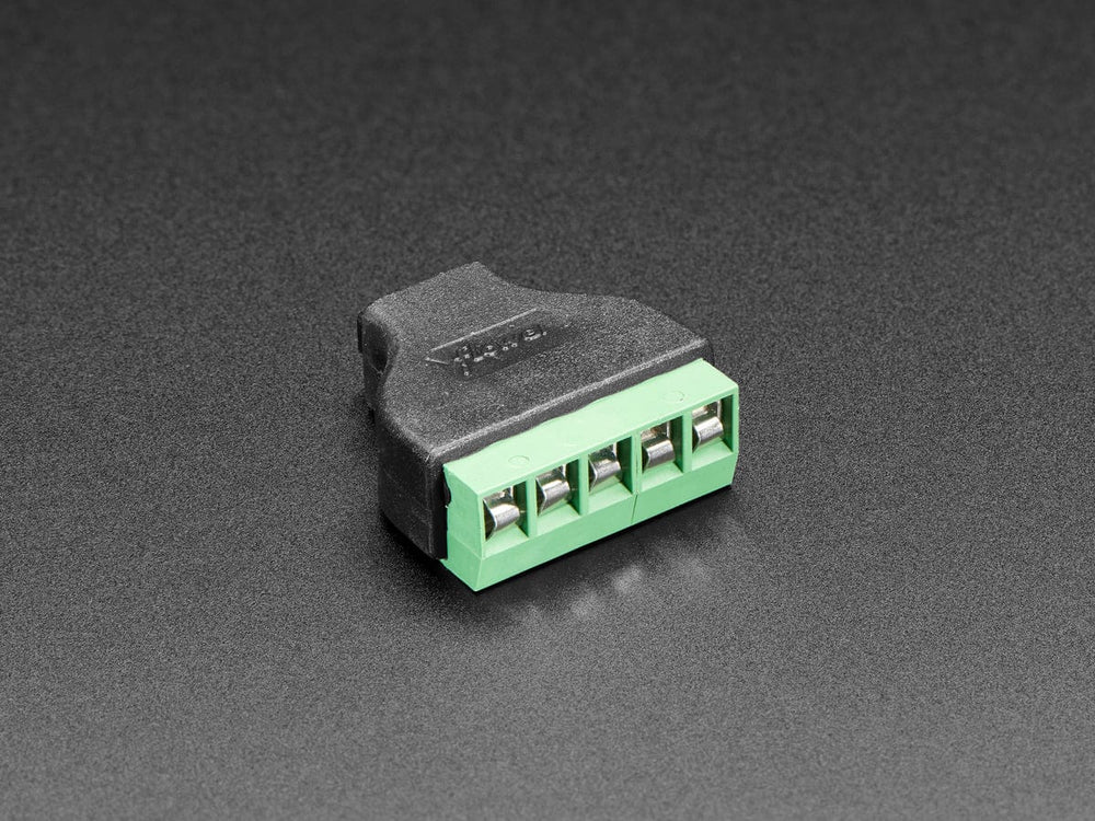 USB Micro B Female Socket to 5-pin Terminal Block - The Pi Hut