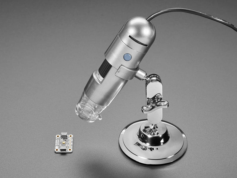 USB Microscope - 5MP interpolated 220x magnification / 8 LEDs - The Pi Hut