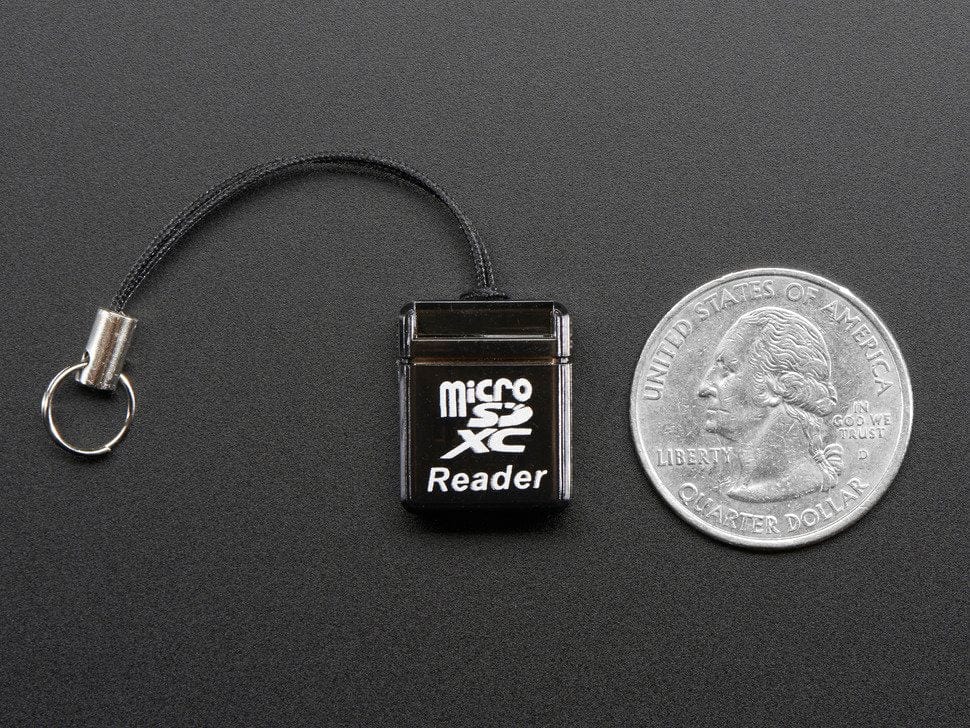 USB Micro SD Card Reader/Writer - The Pi Hut