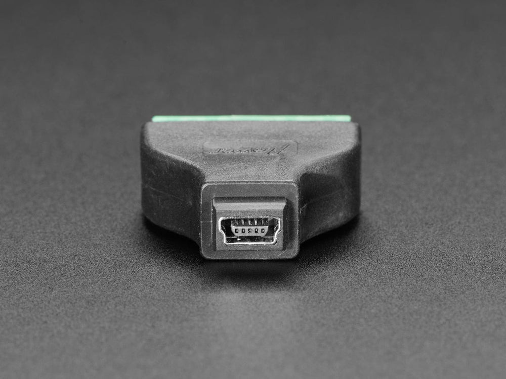 USB Mini B Female Socket to 5-pin Terminal Block - The Pi Hut