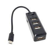 USB Mini Hub with Power Switch (Micro-USB) - The Pi Hut