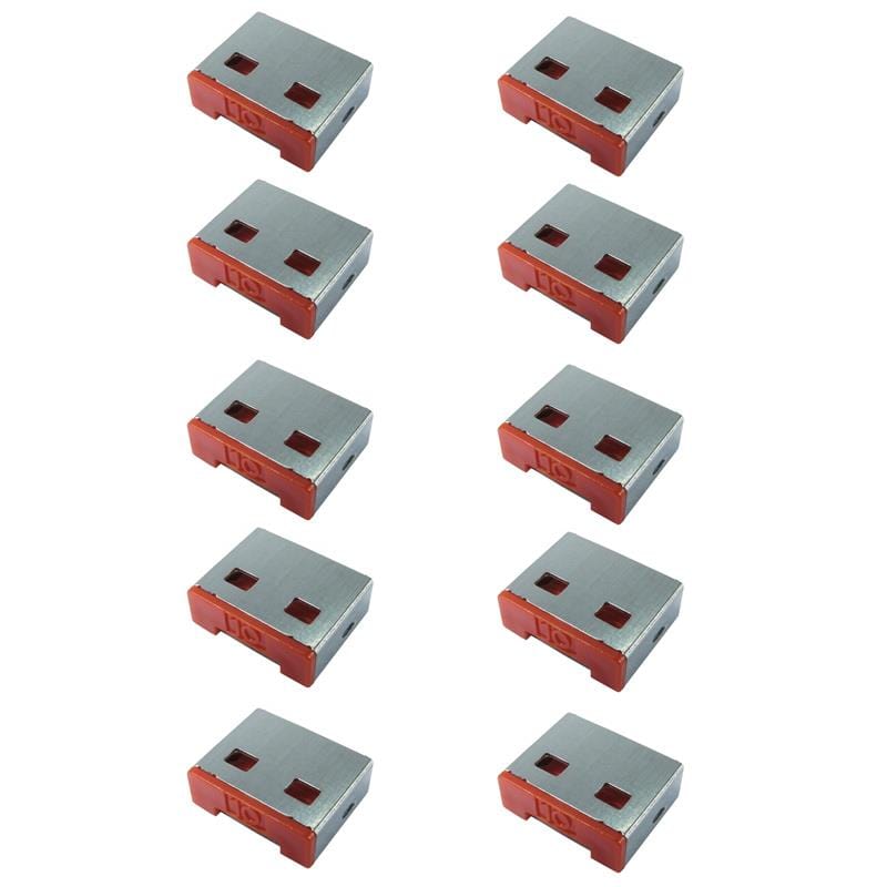 USB Port Blocks (10 pack) - The Pi Hut