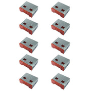 USB Port Blocks (10 pack) - The Pi Hut
