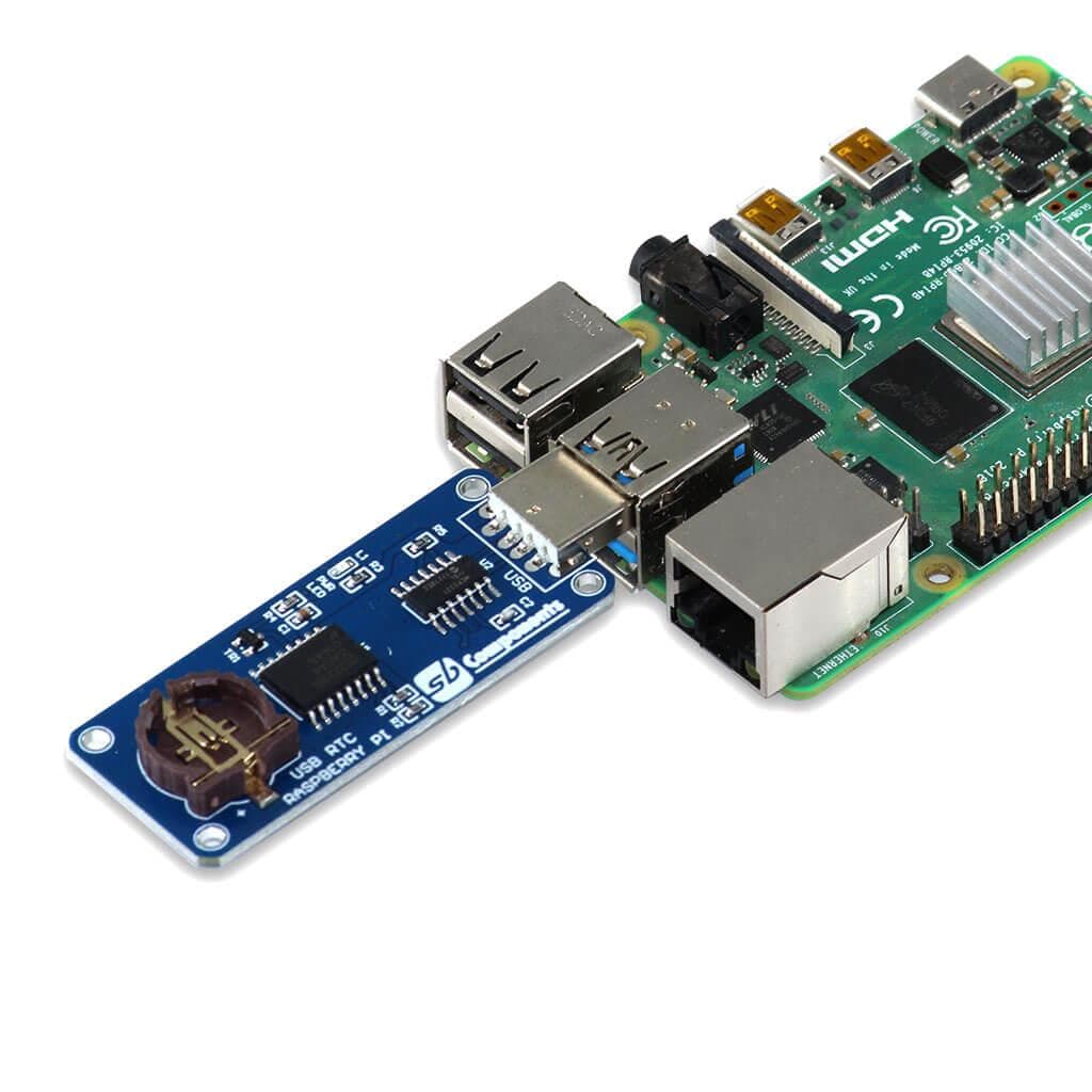 USB Real-Time Clock (RTC) for Raspberry Pi - The Pi Hut