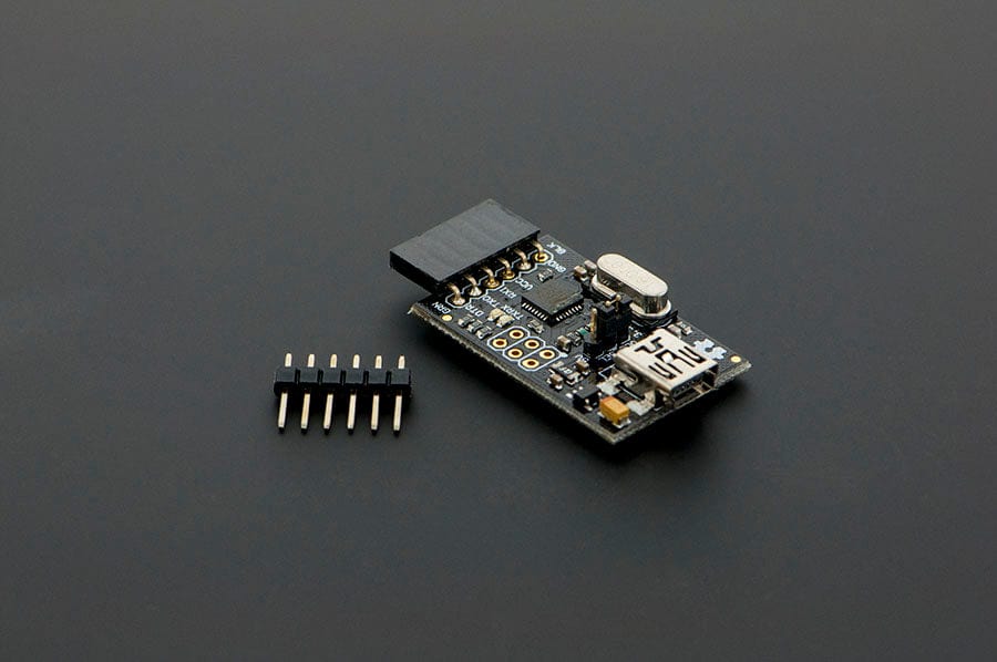 USB Serial Light Adapter - Atmega8U2 (Arduino Compatible) - The Pi Hut