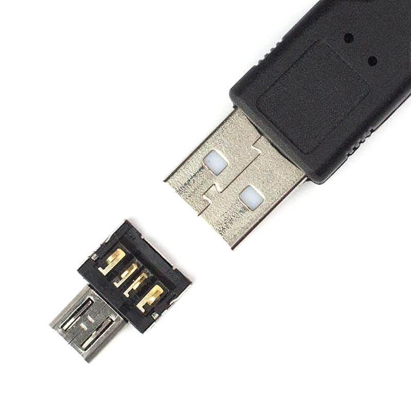 USB to microUSB OTG Converter Shim - The Pi Hut