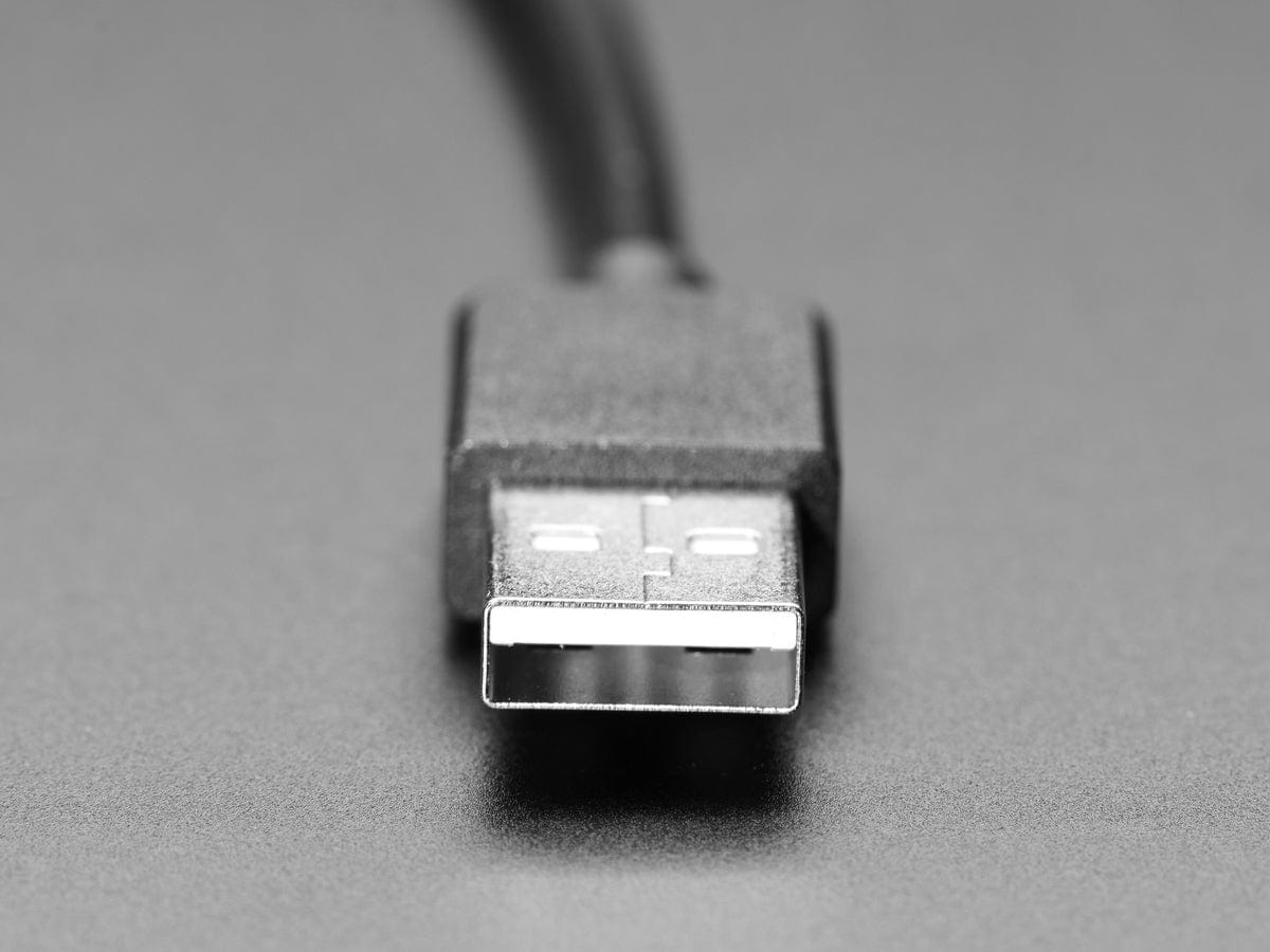 USB Type A to Type C Cable - 6" long - The Pi Hut