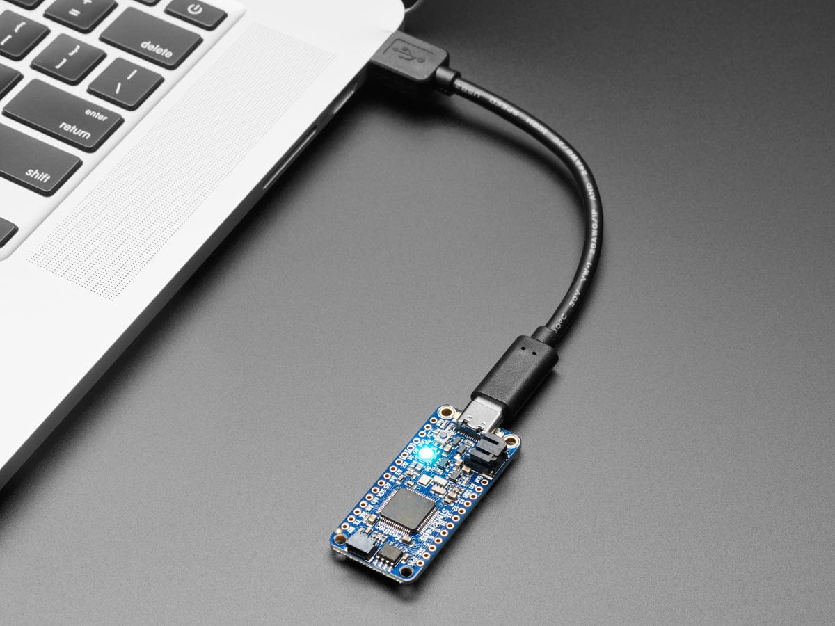 USB Type A to Type C Cable - 6" long - The Pi Hut