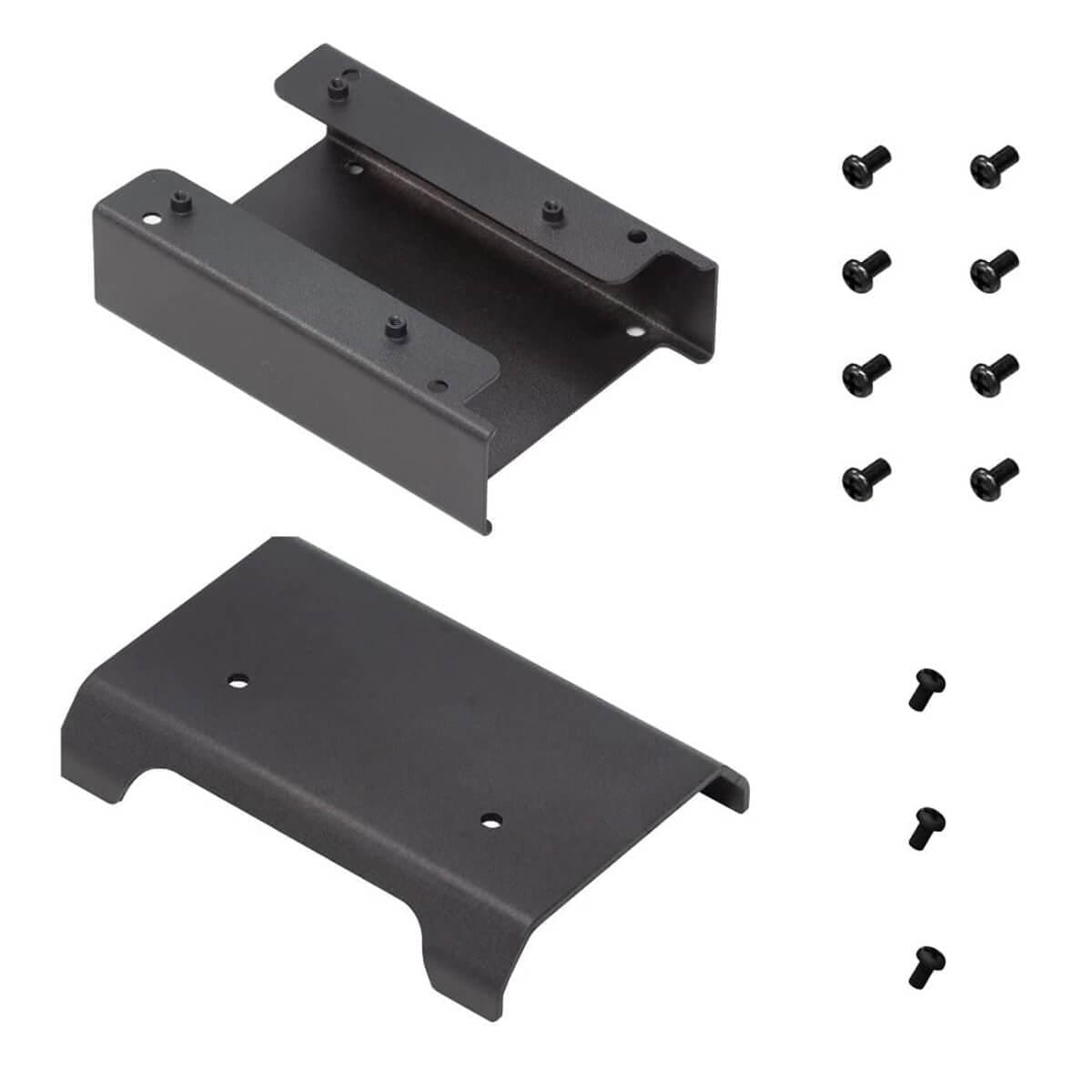 Vertical Dual SSD NAS Bracket for Raspberry Pi - The Pi Hut