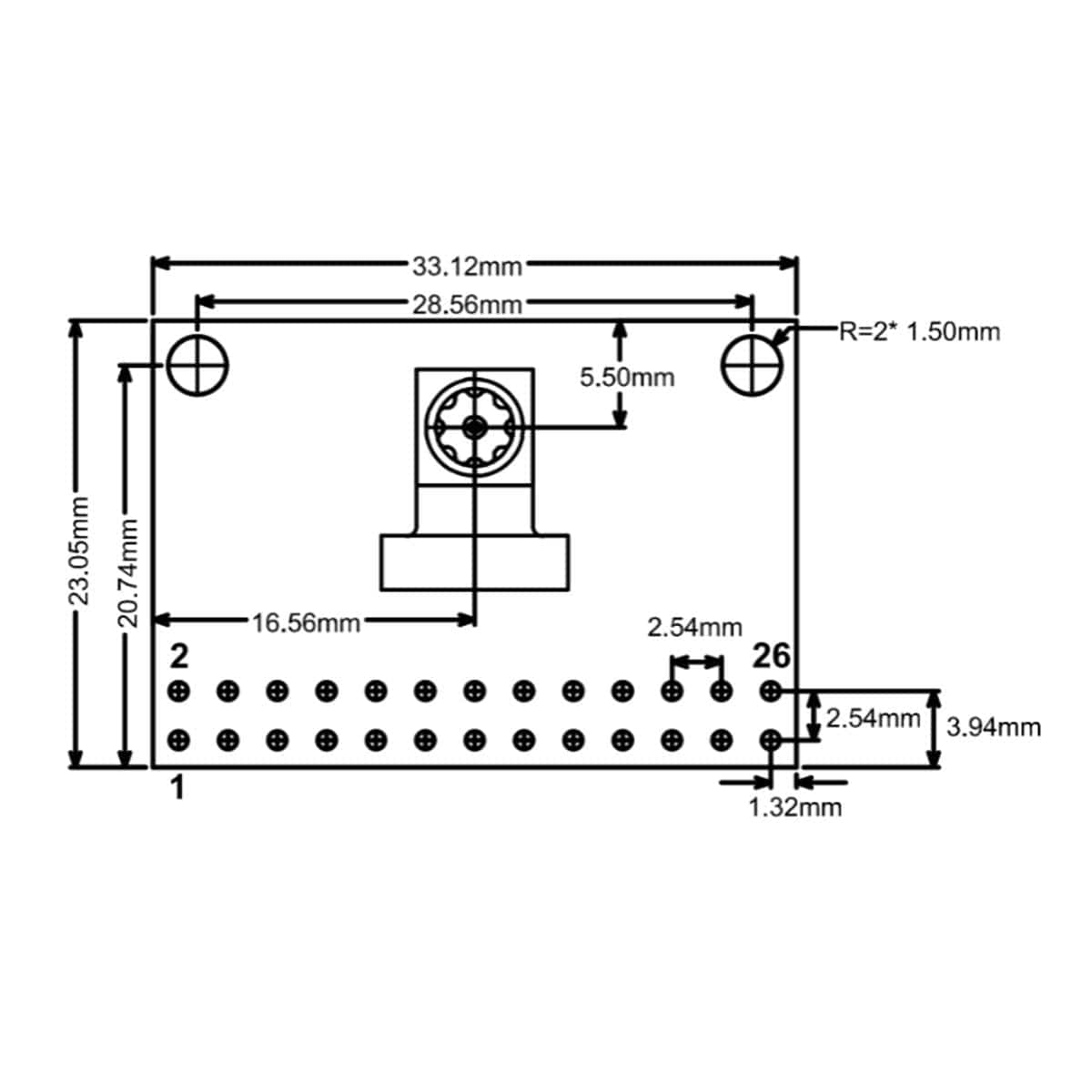 VGA Camera Module for Raspberry Pi Pico (HM0360) - The Pi Hut