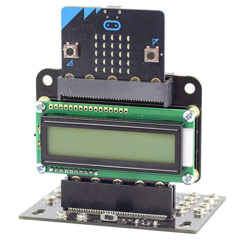 :VIEW text32 LCD Screen for the BBC micro:bit - The Pi Hut
