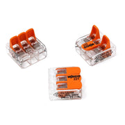 Wago 3-Way Block Connector (12-24 AWG) - Pack of 3 - The Pi Hut