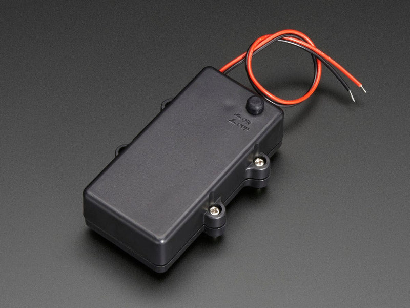 Waterproof 2xAA Battery Holder with On/Off Switch - The Pi Hut