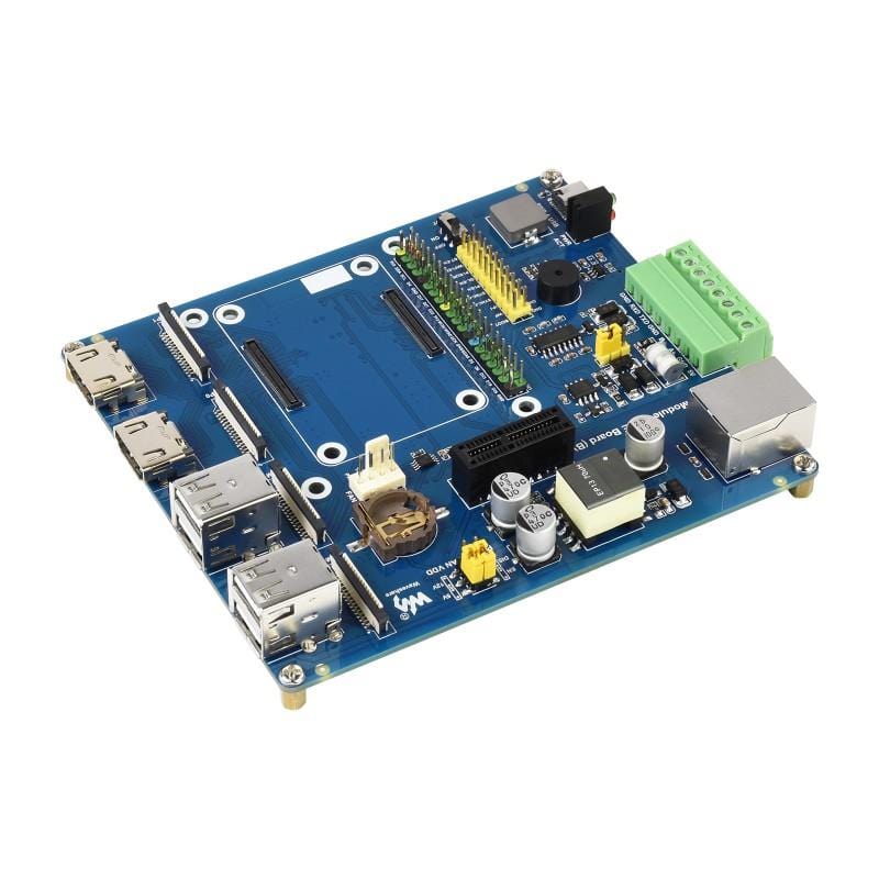 Waveshare Compute Module 4 IO Board With PoE - The Pi Hut