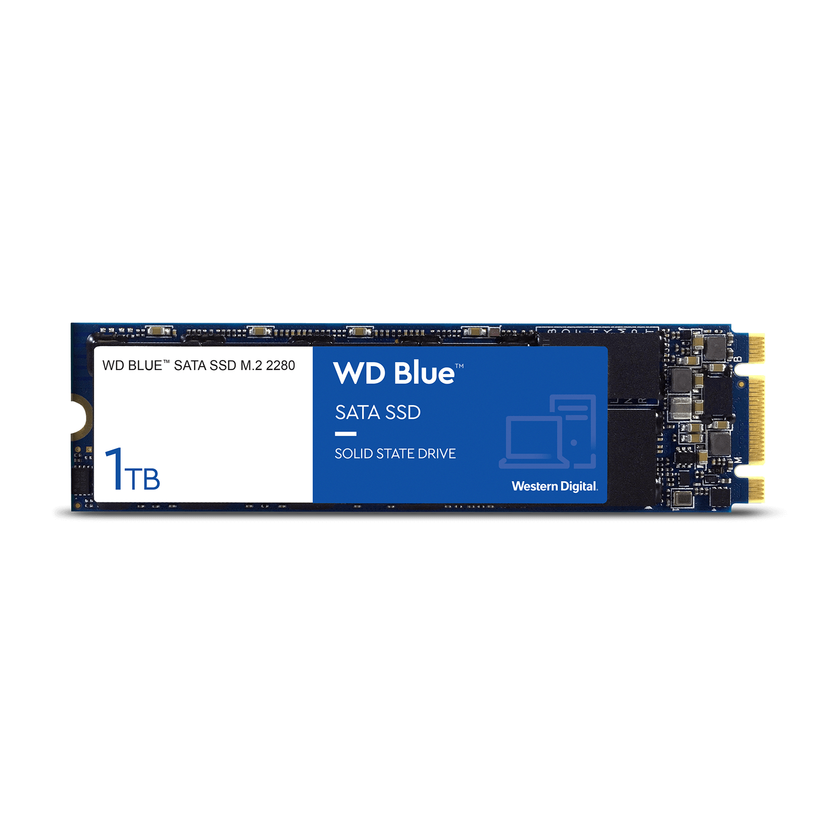 WD Blue 1TB M.2 Internal SATA SSD - The Pi Hut