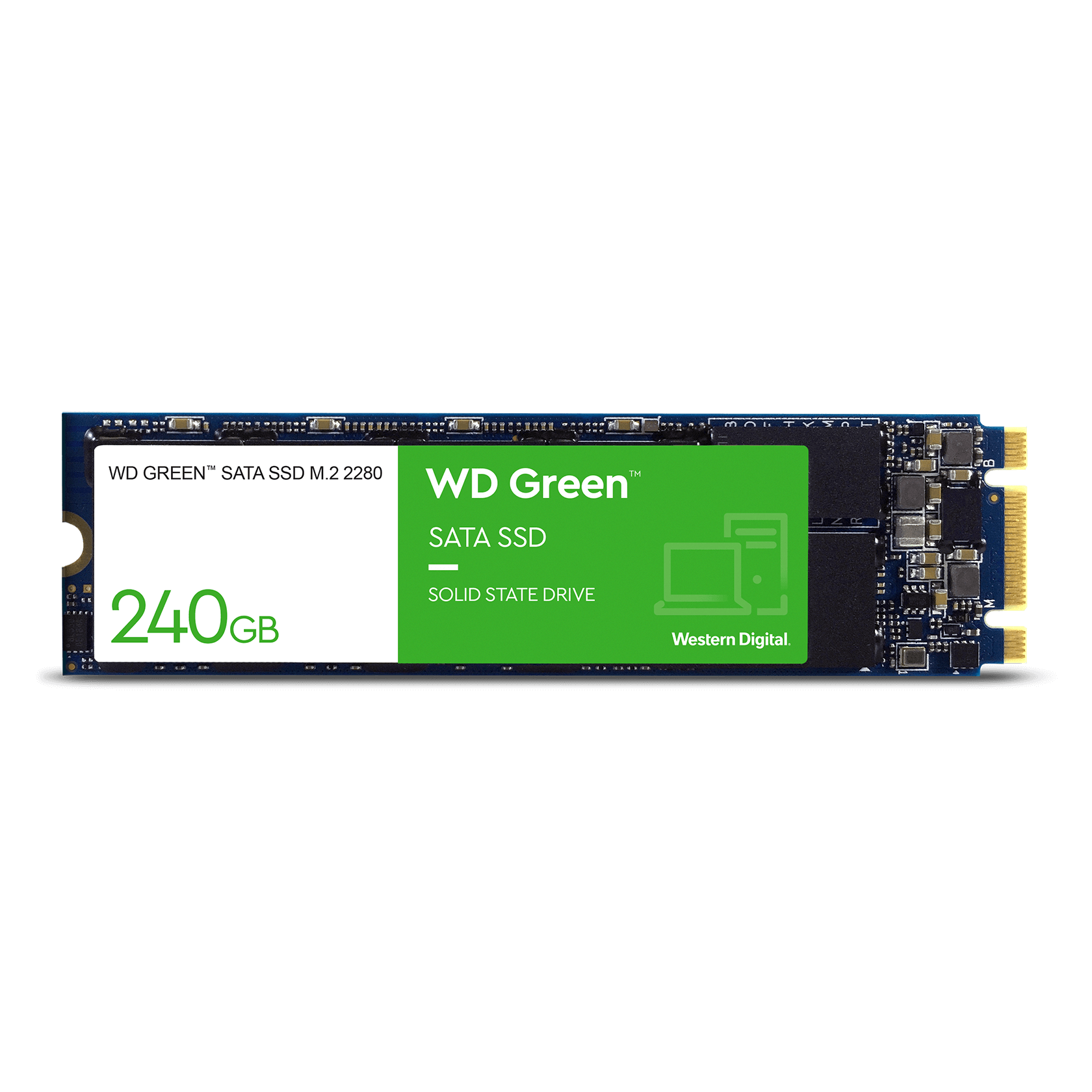 WD Green 240GB M.2 Internal SATA SSD - The Pi Hut