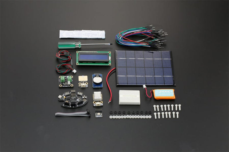 Weather Station Kit with Solar Panel - The Pi Hut