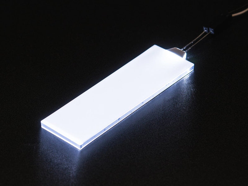 White LED Backlight Module - Medium 23mm x 75mm - The Pi Hut