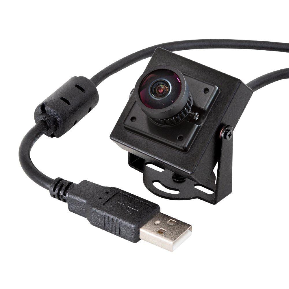 Wide-Angle 1080p UVC-Compliant USB Camera Module with Metal Case - The Pi Hut