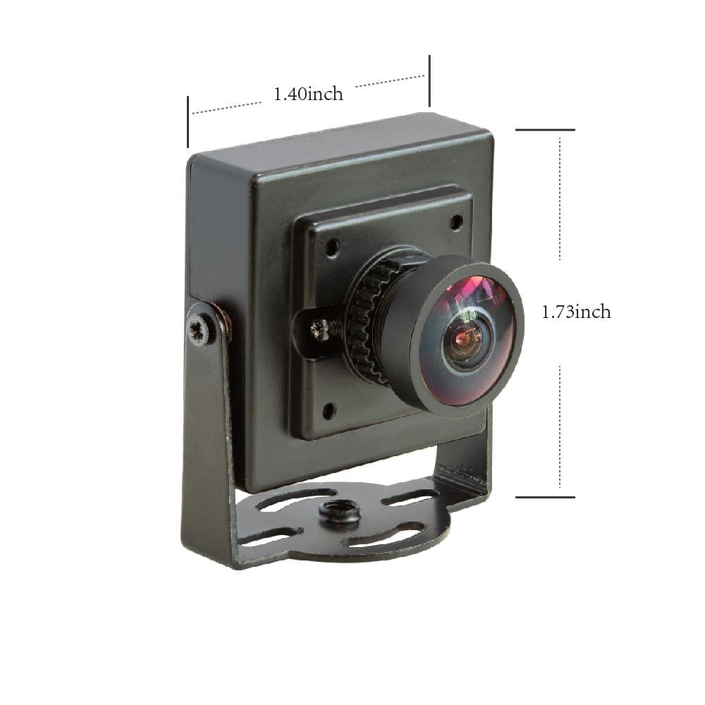 Wide-Angle 1080p UVC-Compliant USB Camera Module with Metal Case - The Pi Hut