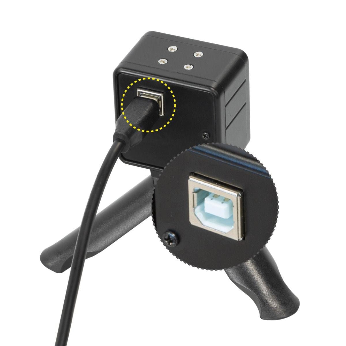 Wide-Angle 1080p UVC-Compliant USB Camera Module with Metal Case & Tripod