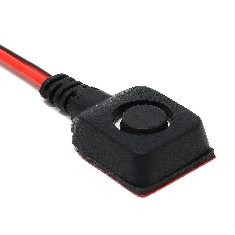 Wired Self-adhesive Momentary Pushbutton - The Pi Hut