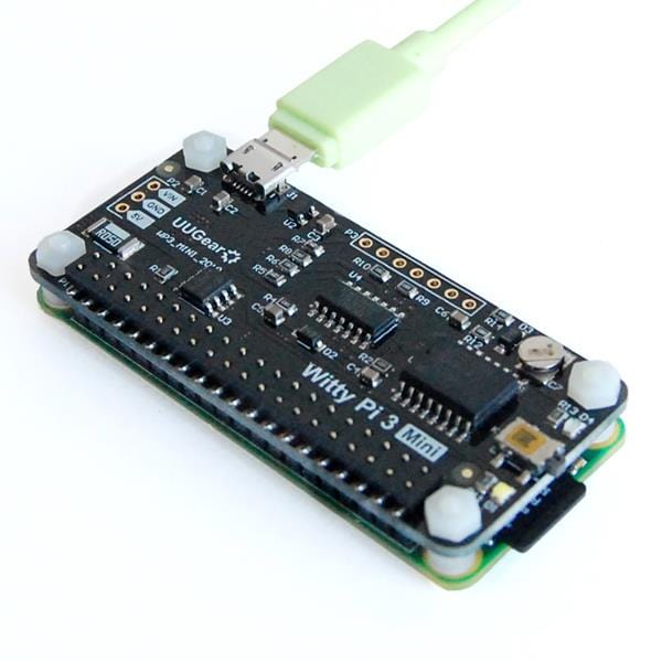 Witty Pi 3 Mini - RTC + Power Management for Raspberry Pi Zero ...