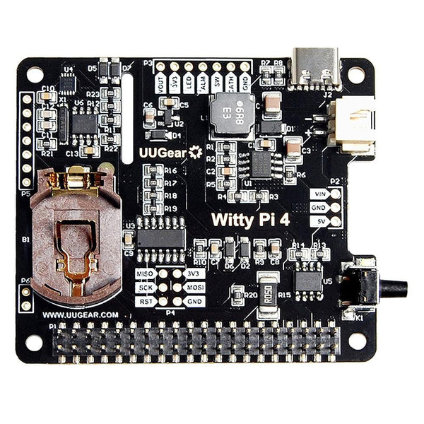 Witty Pi 4 - Real-time Clock And Power Management For Raspberry Pi ...