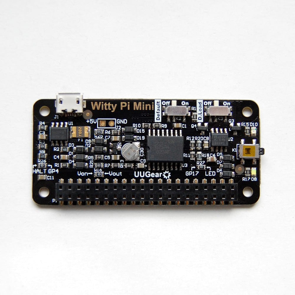 WittyPi Mini - RTC + Power Management for Raspberry Pi [Discontinued] - The Pi Hut