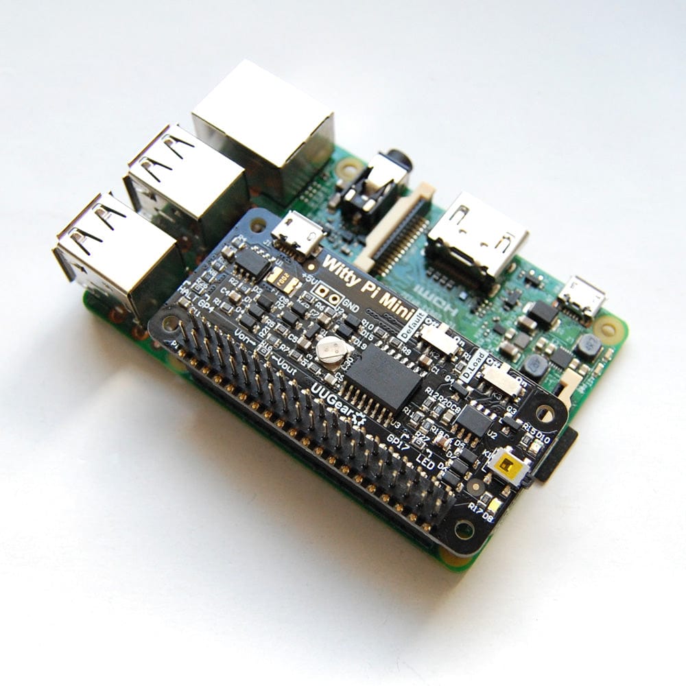 WittyPi Mini - RTC + Power Management for Raspberry Pi [Discontinued] - The Pi Hut