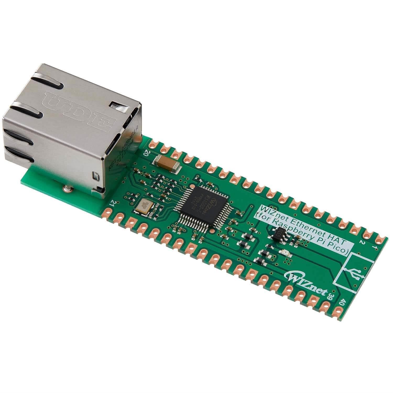 WIZnet Ethernet HAT for Pico - The Pi Hut