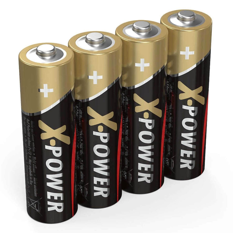 X-Power 1.5V AA Alkaline Batteries (4-Pack) | The Pi Hut