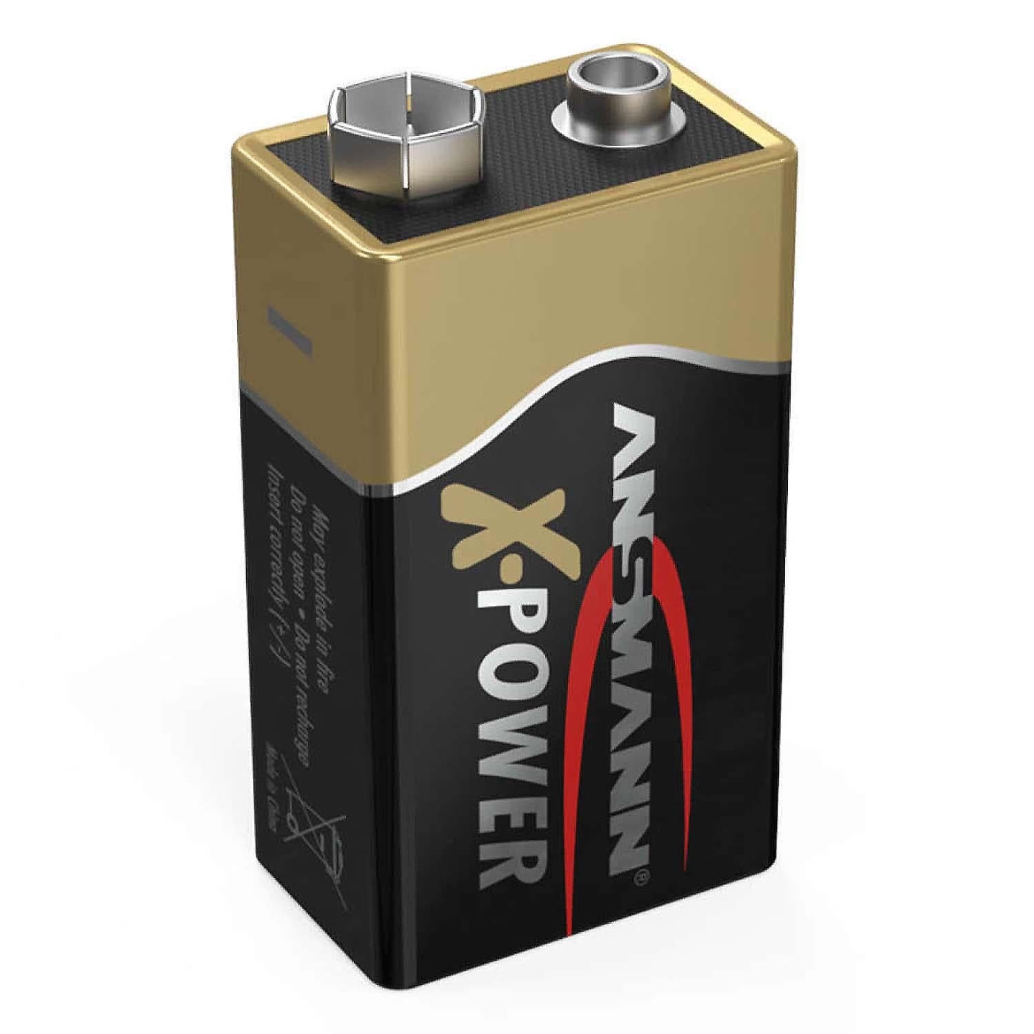 X-Power 9V 6LR61 Alkaline Battery - The Pi Hut