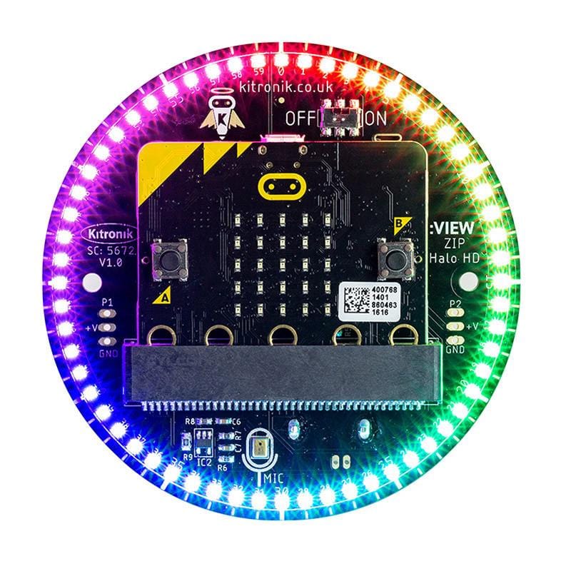 ZIP Halo HD for the BBC micro:bit - The Pi Hut