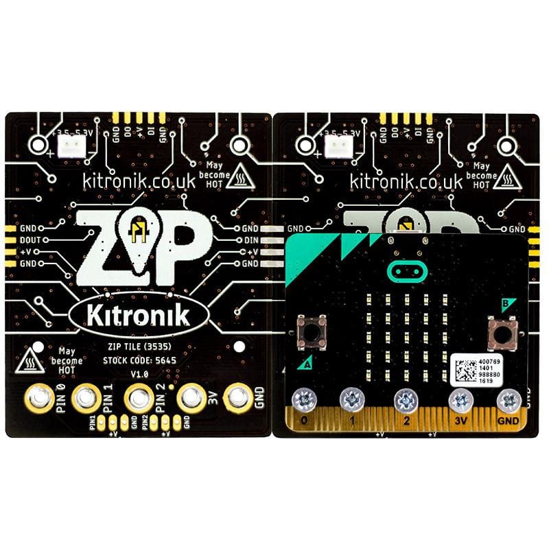 ZIP Tile for BBC micro:bit - The Pi Hut