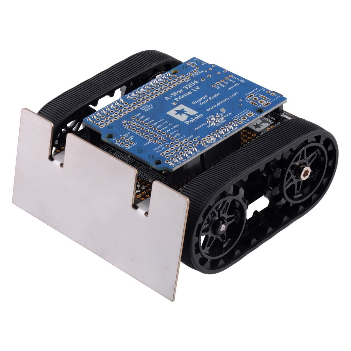 Zumo Robot for Arduino Assembled with 75 1 HP Motors Discontinued The Pi Hut